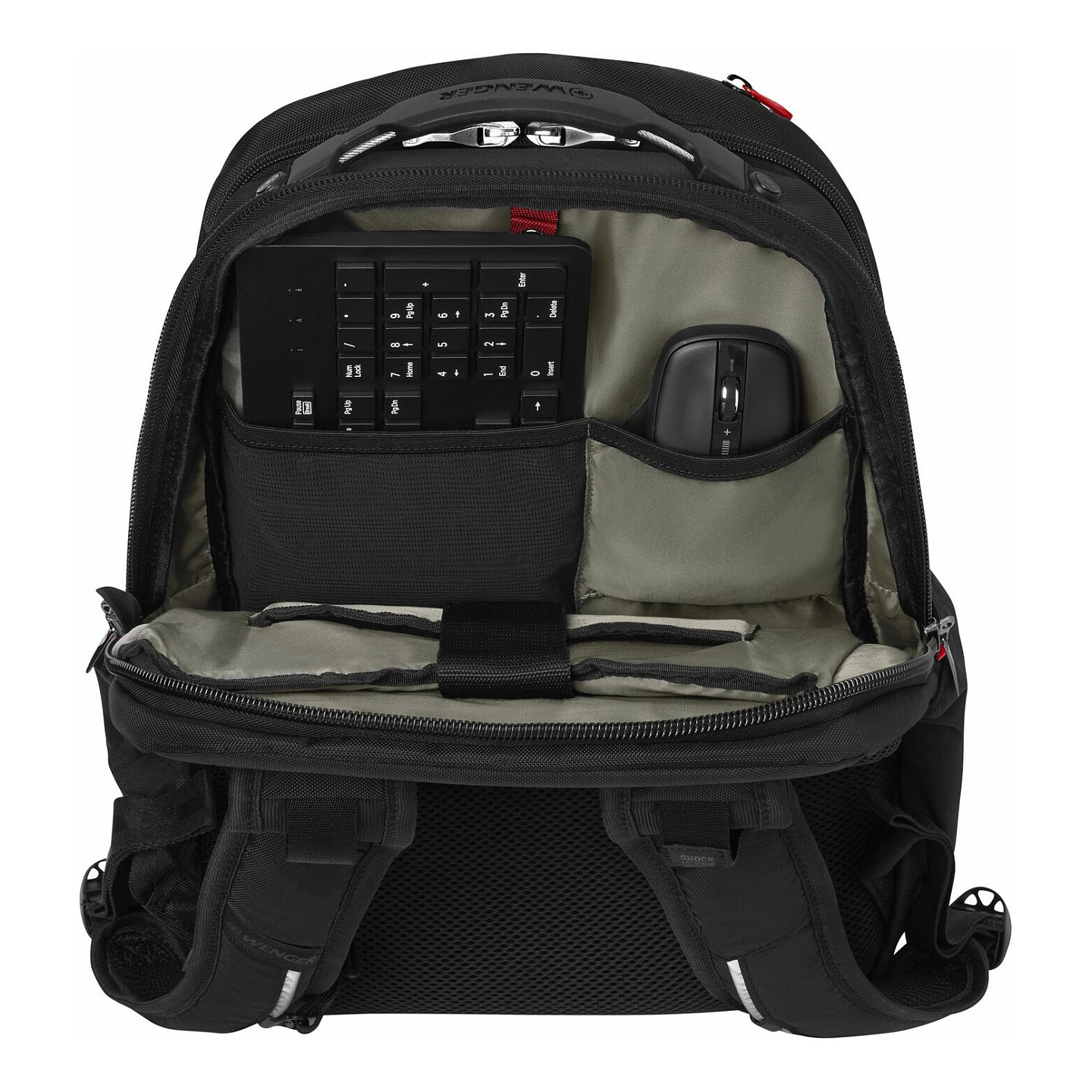 WENGER Cosmic 43.18cm 17Zoll Laptop Backpack with Tablet Pocket Black — Buy in Cyprus with Fast Delivery