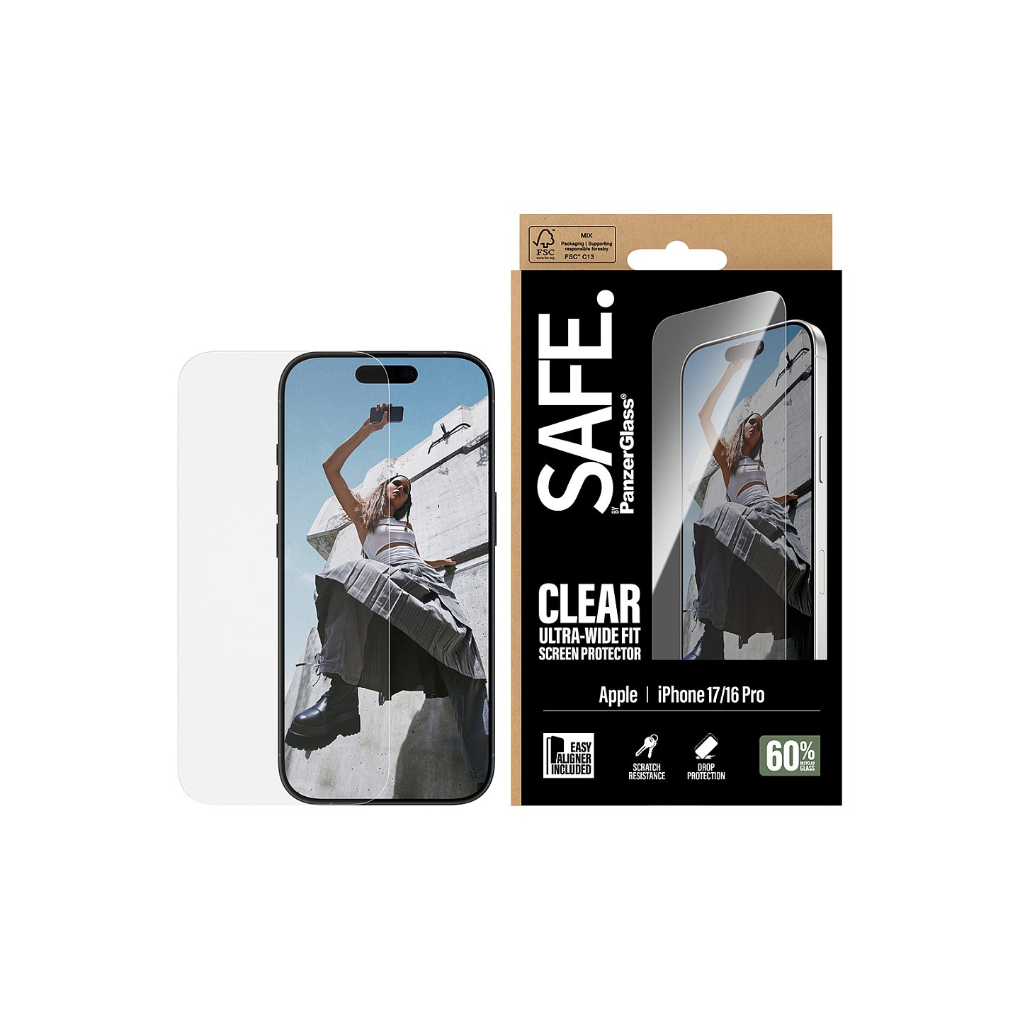 SAFE Schutzglas iPhone 17 16 Pro UWF — Buy in Cyprus with Fast Delivery