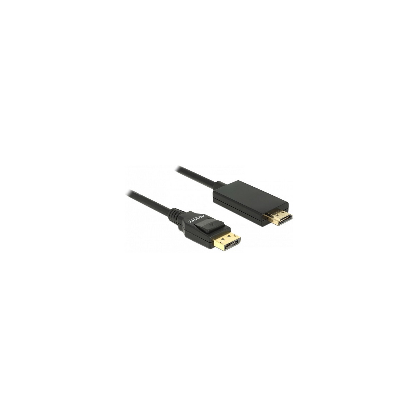 DELOCK Kabel Displayport 1.2 Stecker to High Speed HDMI-A Stecker Passiv 4K 5 m schwarz — Buy in Cyprus with Fast Delivery