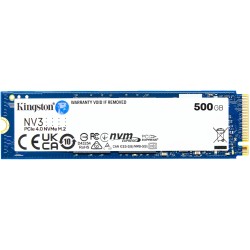 Buy Kingston NV3 M.2 2280 500GB NVMe SSD - PCIe 4.0 x4, 5000MB/s Read, 3000MB/s ... in Cyprus, Nicosia, Limassol, Larnaka, Pafos