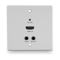 LINDY 70m Cat.6 HDMI 4K60 HDBaseT EU Wall Plate Ext Transmit — Buy in Cyprus with Fast Delivery