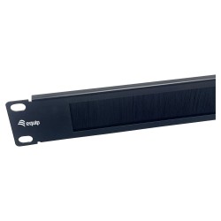 Equip Kabeldurchführung 10' 1HE Bürstenplatte schwarz — Buy in Cyprus with Fast Delivery