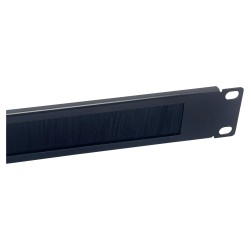 Equip Kabeldurchführung 10' 1HE Bürstenplatte schwarz — Buy in Cyprus with Fast Delivery