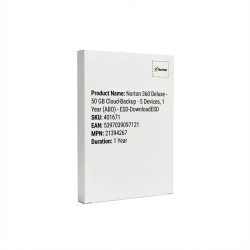 Norton 360 Deluxe - 50 GB Cloud-Speicher - 5 Devices. 1 Year (ABO) - ESD-DownloadESD — Buy in Cyprus with Fast Delivery