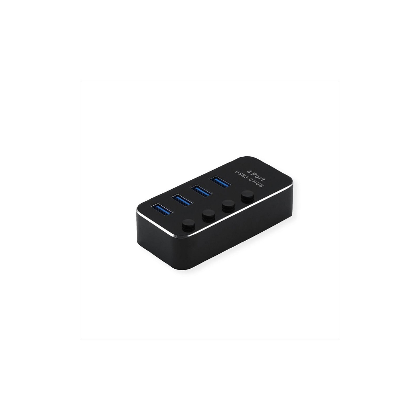 ROLINE USB 3.2 Gen 1 Notebook Hub. 4 Ports. einzeln schaltbar. schwarz — Buy in Cyprus with Fast Delivery