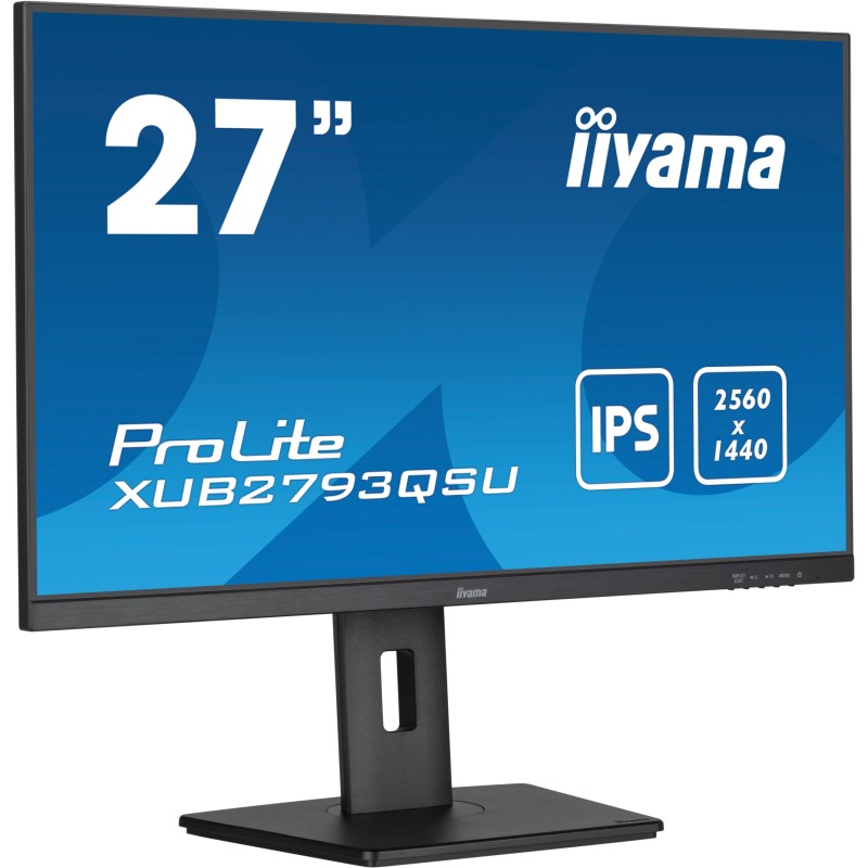 Buy Iiyama XUB2793QSU-B7 - 27" QHD IPS Monitor, 2560x1440, 100Hz, 1ms, Height-Ad... in Cyprus, Nicosia, Limassol, Larnaka, Pafos