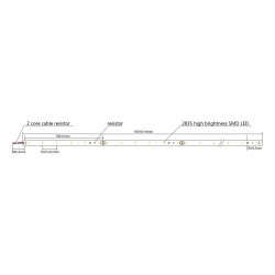Synergy 21 LED Flex Strip 2835 - 30 NW DC24V 130W IP20 ULS 20m — Buy in Cyprus with Fast Delivery
