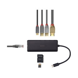 LINDY DST-Mini. USB Typ C 4K Laptop Mini Dock — Buy in Cyprus with Fast Delivery