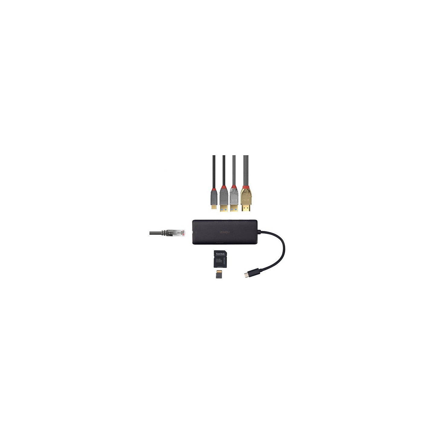 LINDY DST-Mini. USB Typ C 4K Laptop Mini Dock — Buy in Cyprus with Fast Delivery