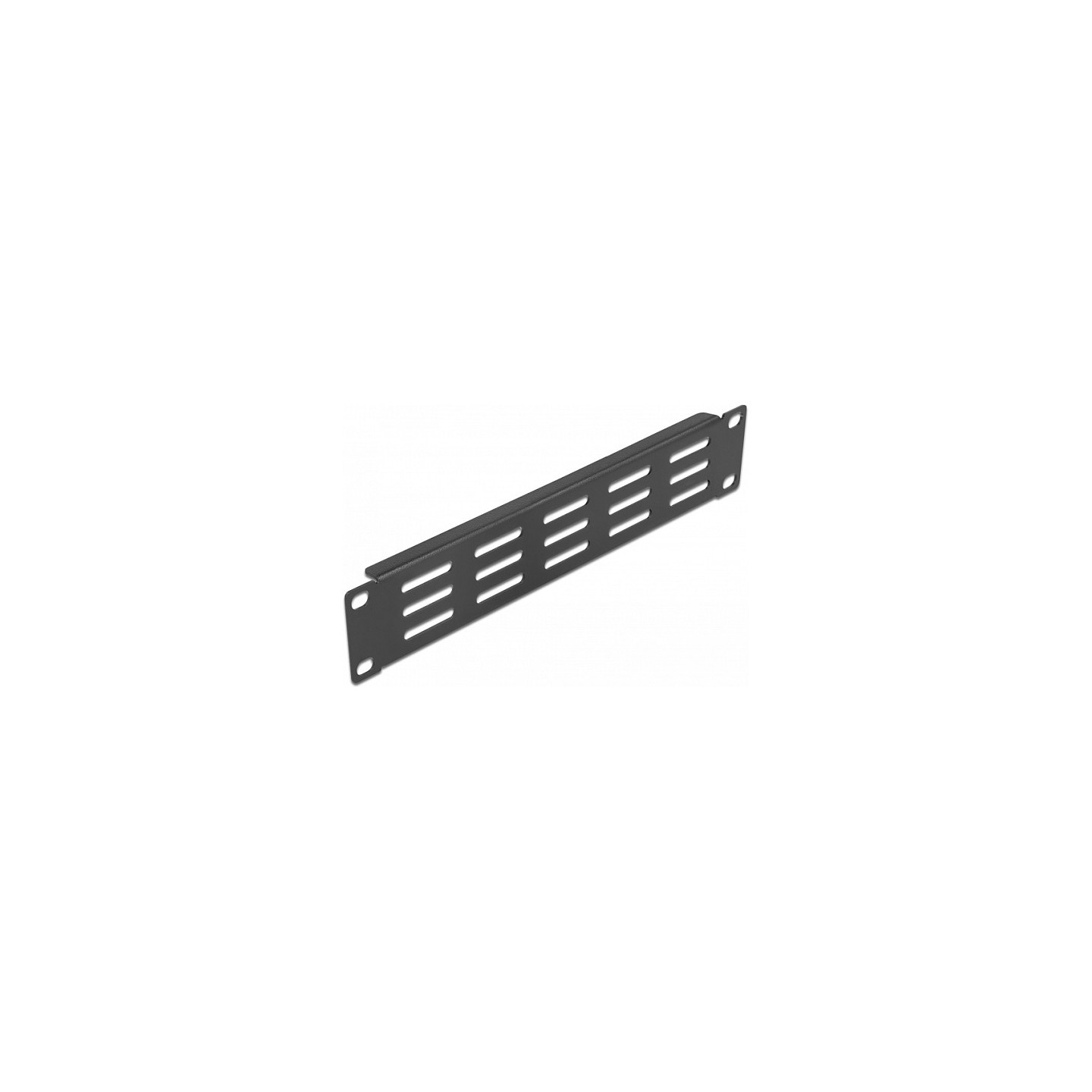10? Netzwerkschrank Panel mit Lüftungsschlitzen horizontal 1 HE schwarz — Buy in Cyprus with Fast Delivery