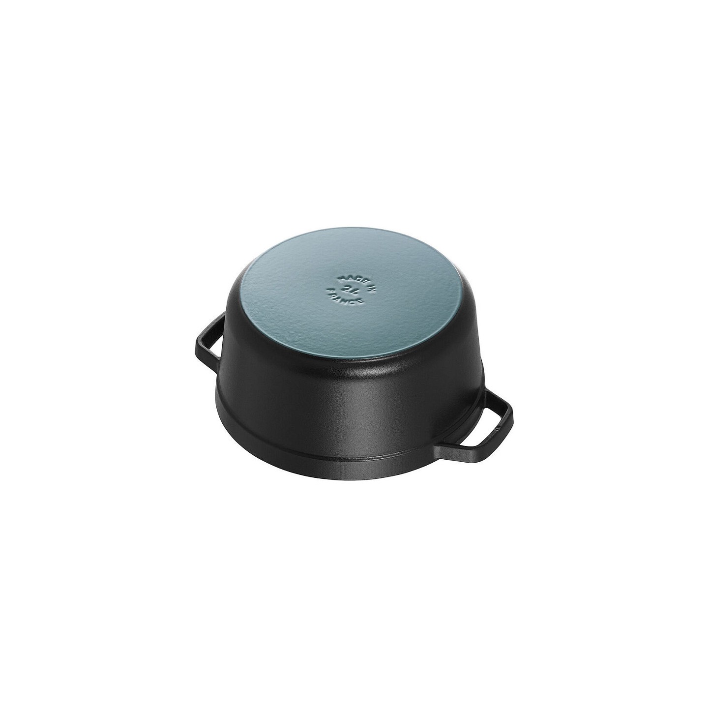 Staub La Cocotte 24cm rund. schwarz. Gusseisen — Buy in Cyprus with Fast Delivery