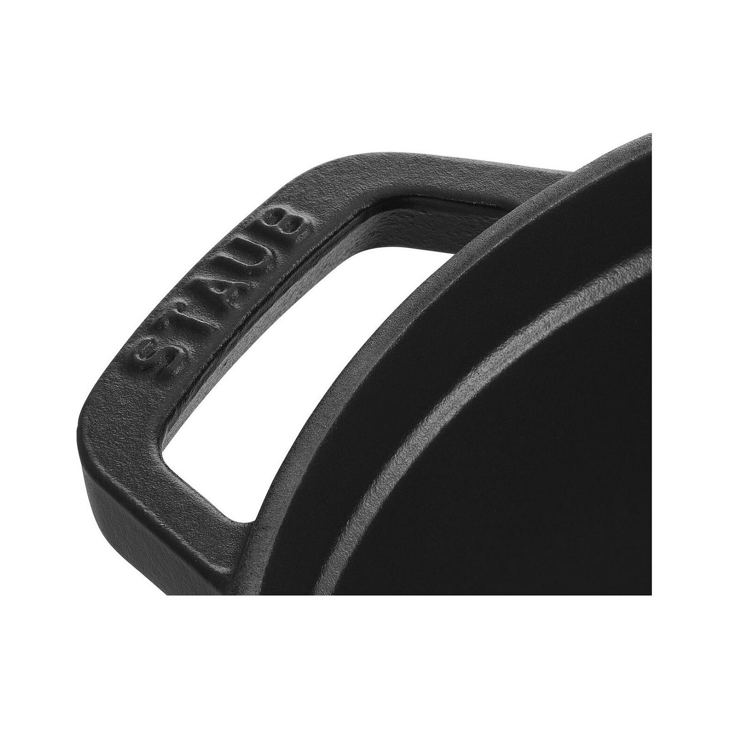 Staub La Cocotte 24cm rund. schwarz. Gusseisen — Buy in Cyprus with Fast Delivery