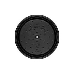 Staub La Cocotte 24cm rund. schwarz. Gusseisen — Buy in Cyprus with Fast Delivery