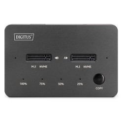 DIGITUS USB M.2 NVMe Klonstation. SSD. USB3.1 Typ-C — Buy in Cyprus with Fast Delivery