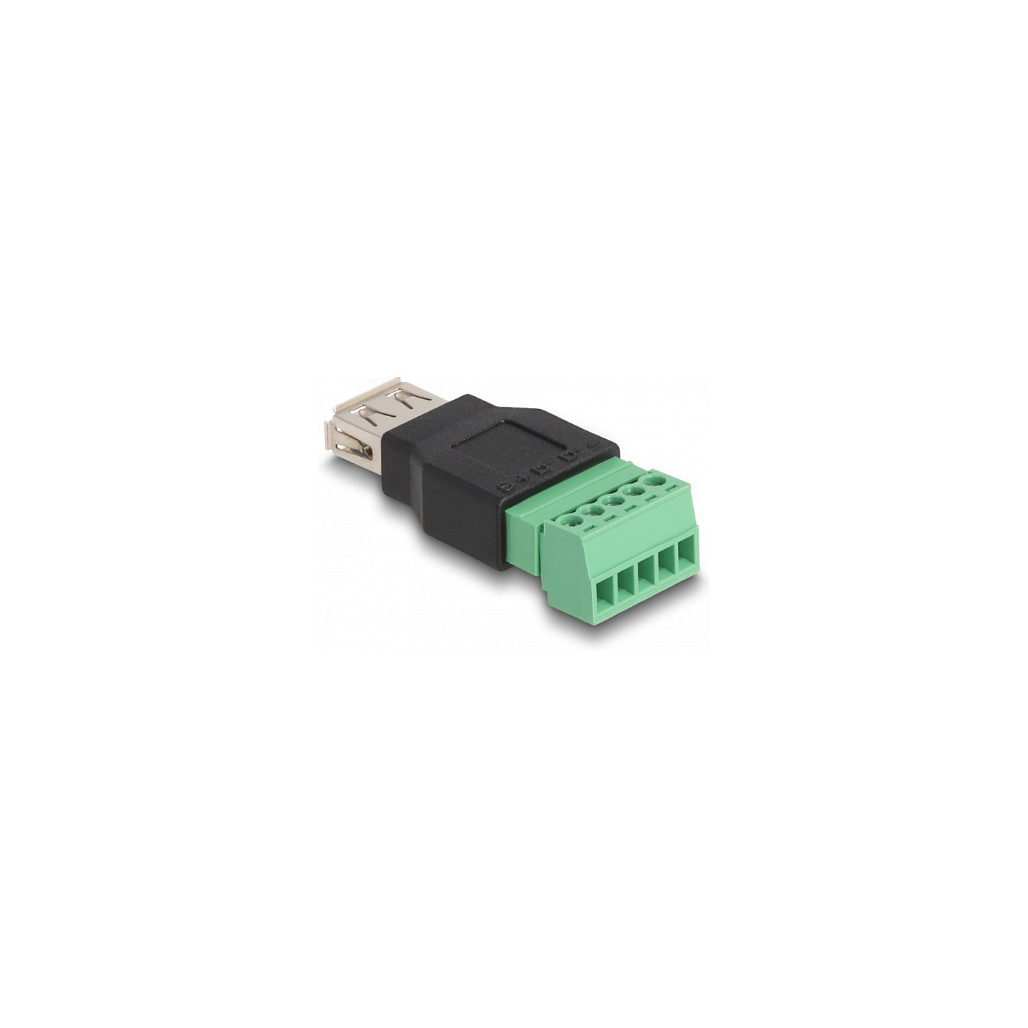 DELOCK USB 2.0 Typ-A Bu zu Terminalblock Adapter 2-teilig — Buy in Cyprus with Fast Delivery