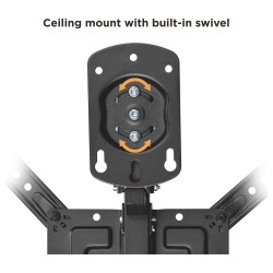 Equip Deckenhalterung 23'-55' 1TFT 20kg fest sw retail — Buy in Cyprus with Fast Delivery