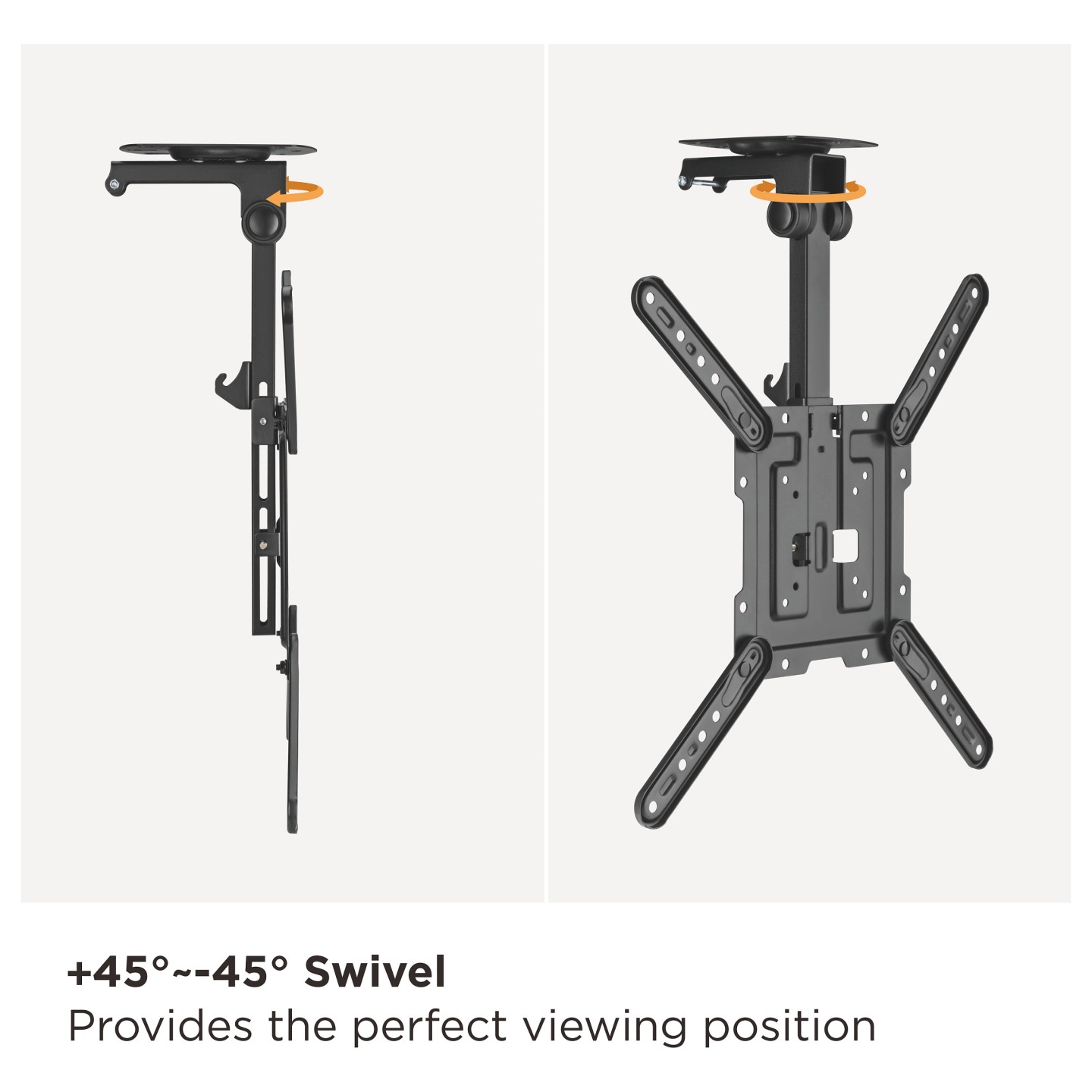 Equip Deckenhalterung 23'-55' 1TFT 20kg fest sw retail — Buy in Cyprus with Fast Delivery