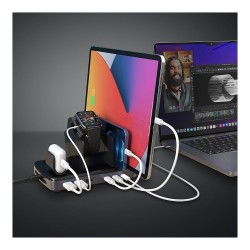 LINDY 6-Port USB-Ladestation 160W. 3x USB-C PD & 3x USB-A — Buy in Cyprus with Fast Delivery