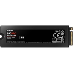 Buy Samsung 990 PRO 2TB M.2 NVMe SSD (MZ-V9P2T0) - Heatsink, PCIe 4.0 x4, 7450 M... in Cyprus, Nicosia, Limassol, Larnaka, Pafos