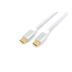 Equip Kabel USB-C 3.2 - to C St St 1.00m 5A 4K 60Hz ws — Buy in Cyprus with Fast Delivery