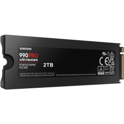 Buy Samsung 990 PRO 2TB M.2 NVMe SSD (MZ-V9P2T0) - Heatsink, PCIe 4.0 x4, 7450 M... in Cyprus, Nicosia, Limassol, Larnaka, Pafos