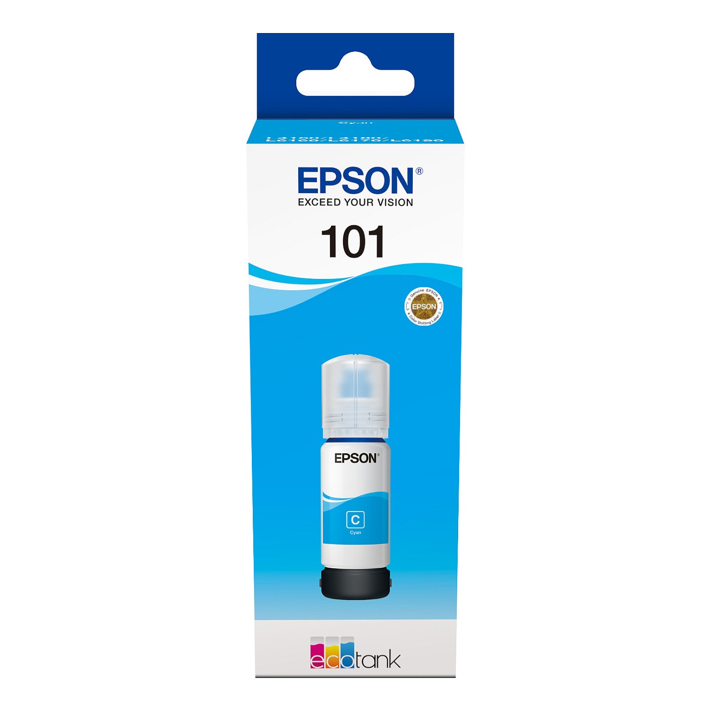 EPSON 1LB EcoTank Cyan ink bottle — Buy in Cyprus with Fast Delivery — Armenius Store Cyprus