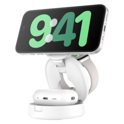 Belkin Boost Charge klappb. mag. 3-in-1 Lades. Qi2 ws. WIZ034kqWH — Buy in Cyprus with Fast Delivery
