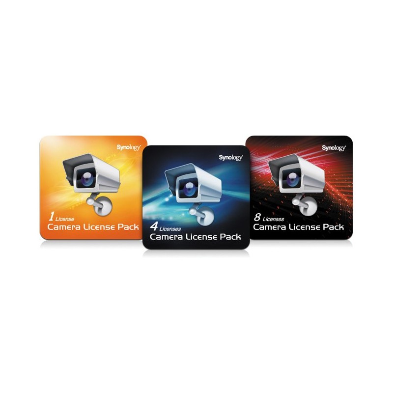 Buy Synology Camera License Pack - 4-Camera Licenses for DiskStation Surveillance in Cyprus, Nicosia, Limassol, Larnaka, Pafos