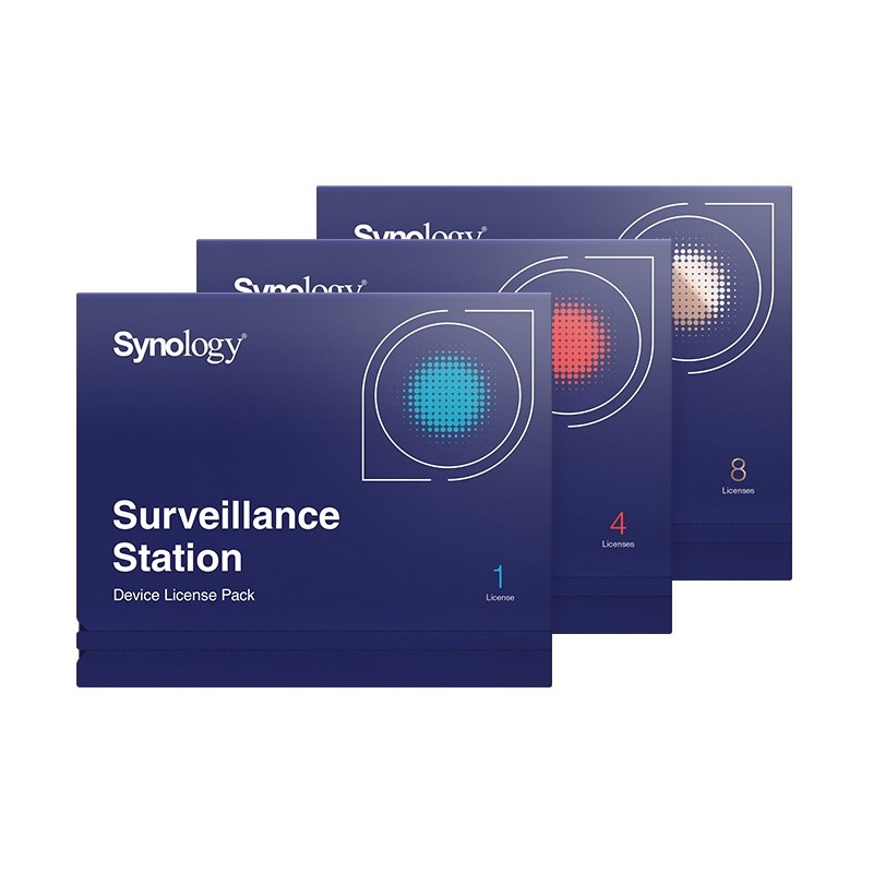 Buy Synology Camera License Pack - 4-Camera Licenses for DiskStation Surveillance in Cyprus, Nicosia, Limassol, Larnaka, Pafos