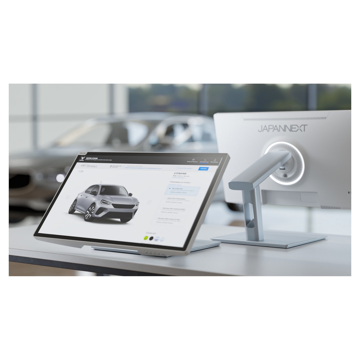JapanNext FHD Touchscreen Monitor 54.61cm (21.5') — Buy in Cyprus with Fast Delivery