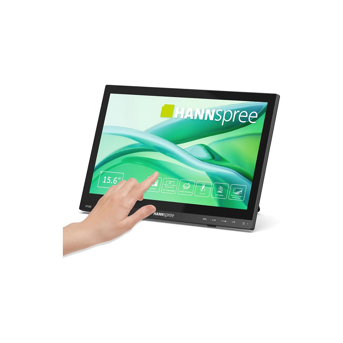 Hannspree HT165HPB Full HD Touch Display 39.6 cm (15.6') — Buy in Cyprus with Fast Delivery