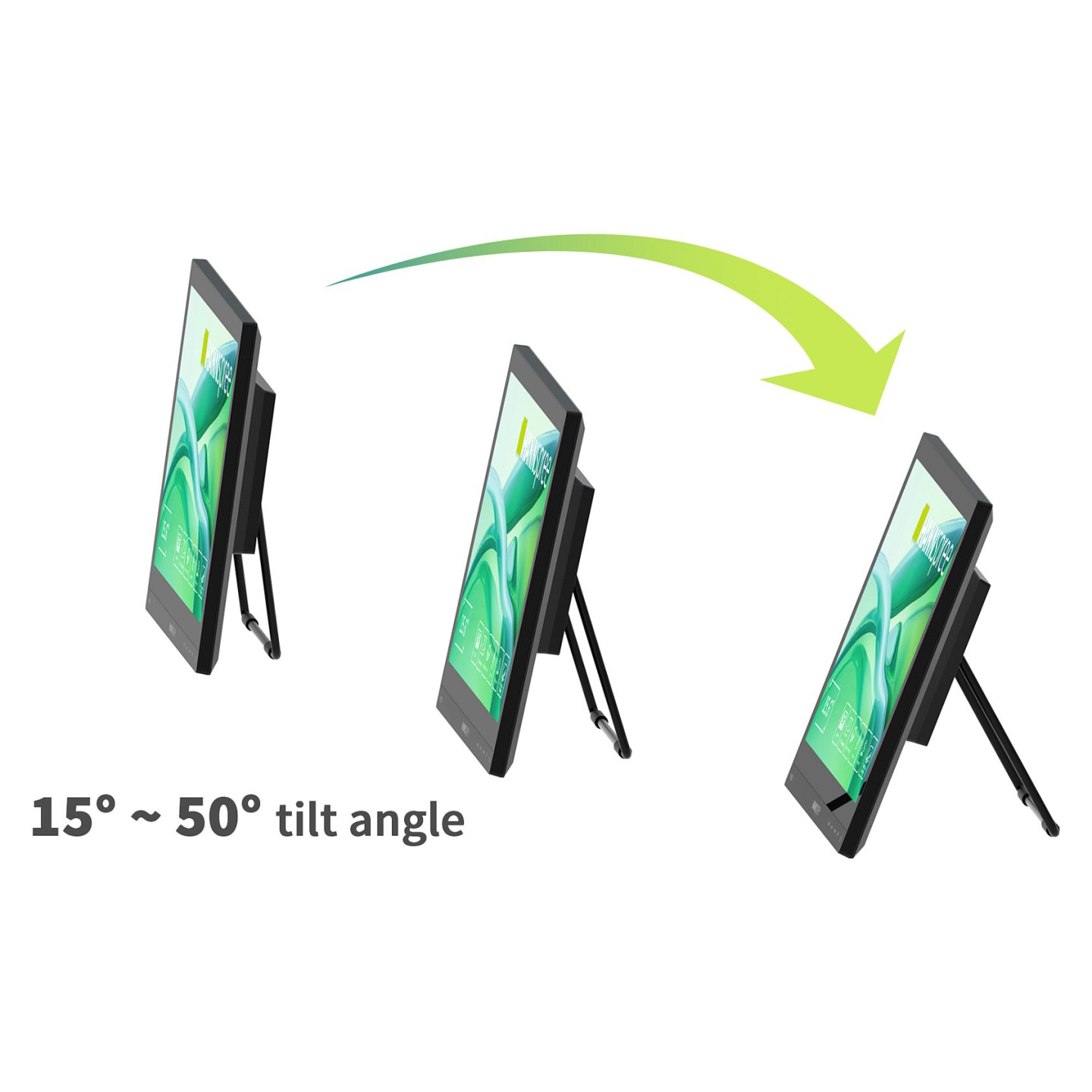 Hannspree HT165HPB Full HD Touch Display 39.6 cm (15.6') — Buy in Cyprus with Fast Delivery