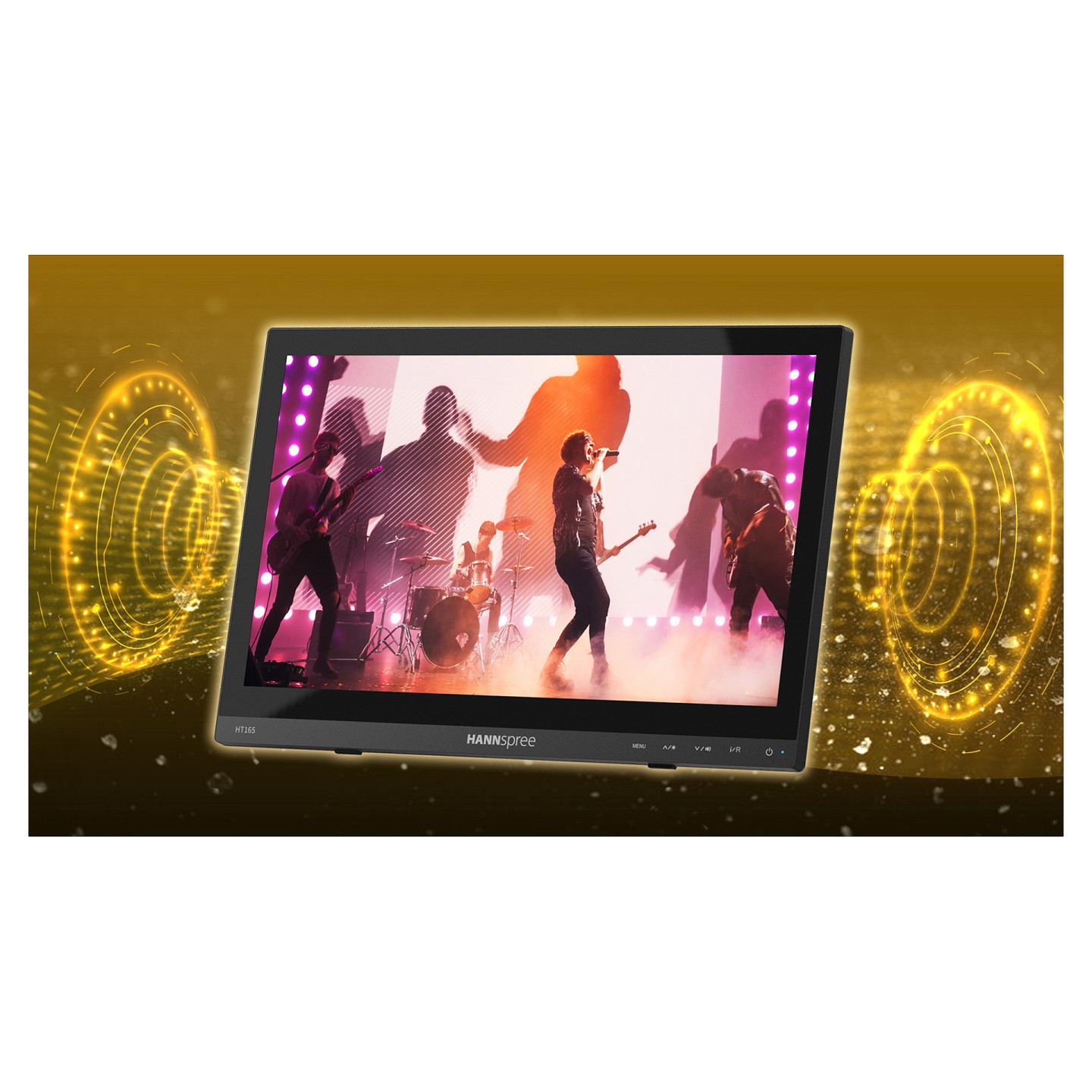 Hannspree HT165HPB Full HD Touch Display 39.6 cm (15.6') — Buy in Cyprus with Fast Delivery