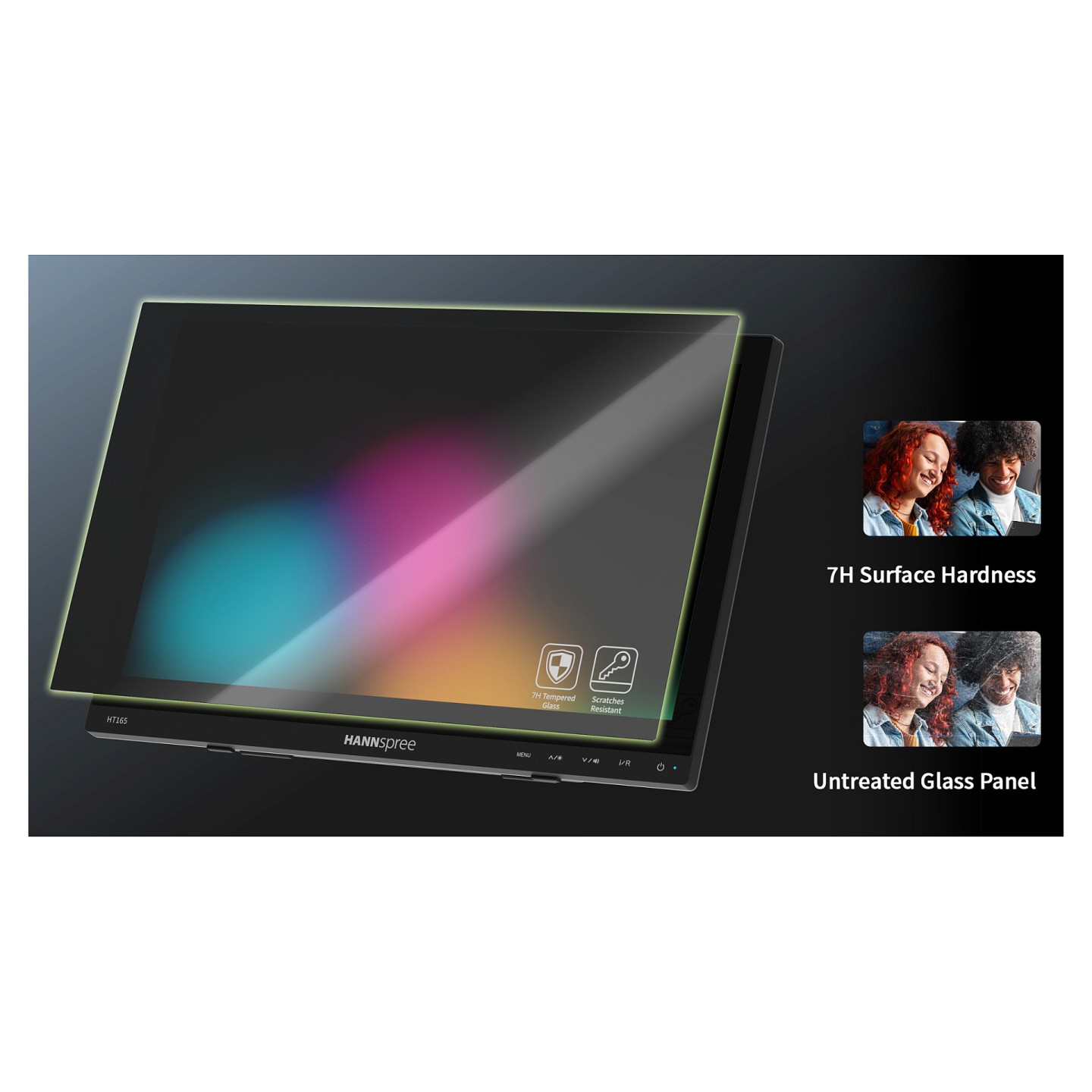 Hannspree HT165HPB Full HD Touch Display 39.6 cm (15.6') — Buy in Cyprus with Fast Delivery