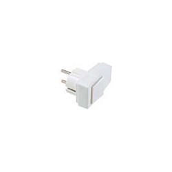 BACHMANN Schutzkontaktstecker weiss abschaltbar Wippschalter 2-p — Buy in Cyprus with Fast Delivery