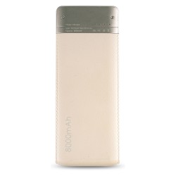 RealPower Powerbank PB-8000 Fashion Champagner 8.000mAh — Buy in Cyprus with Fast Delivery