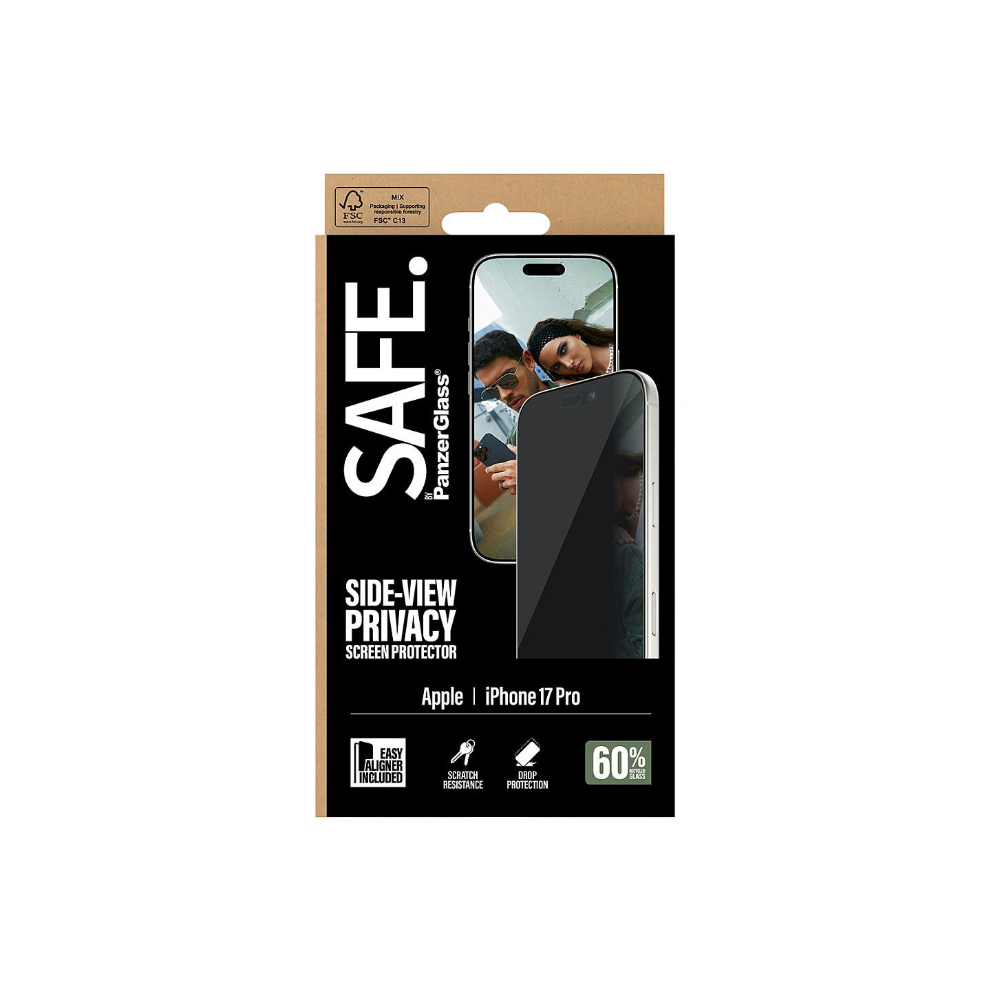 SAFE Privacy Schutzglas iPhone 17 Pro UWF — Buy in Cyprus with Fast Delivery