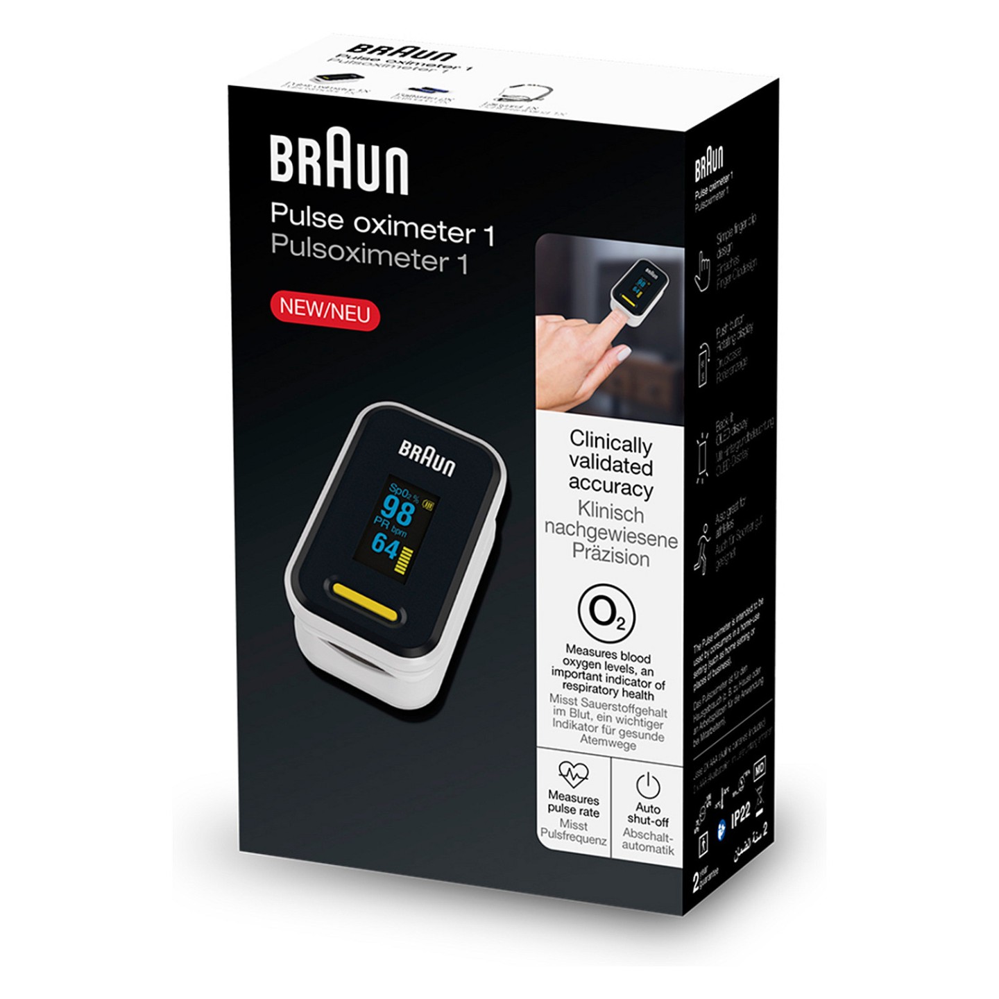 Braun Blutsauerstoffmessgerät Pulse - YK-81CEU — Buy in Cyprus with Fast Delivery — Armenius Store Cyprus