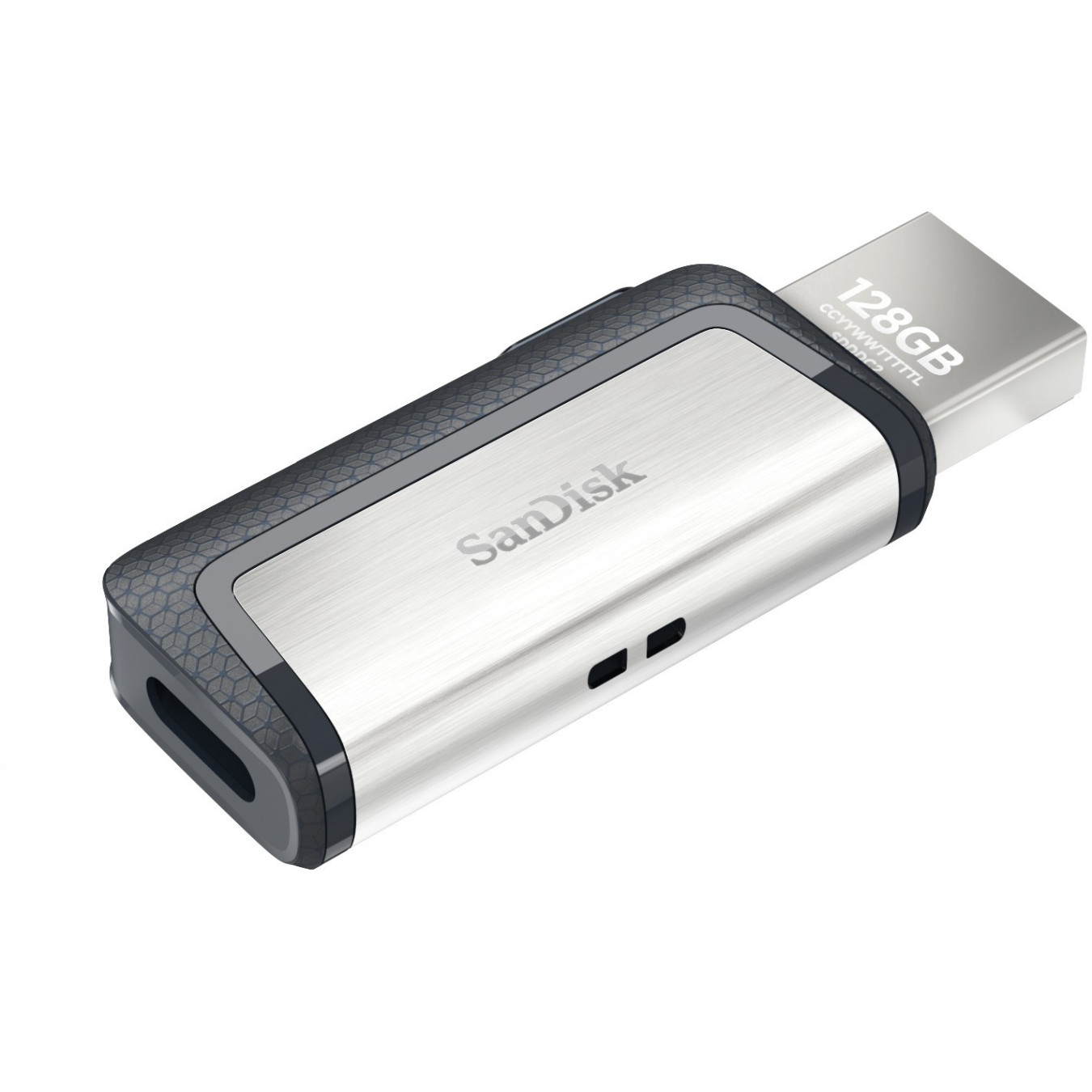 SanDisk Ultra Dual Drive - 128GB - USB 3.2 Gen 1 (USB 3.1) Type-A & Type-C - Black/Silver — Buy in Cyprus with Fast Delivery