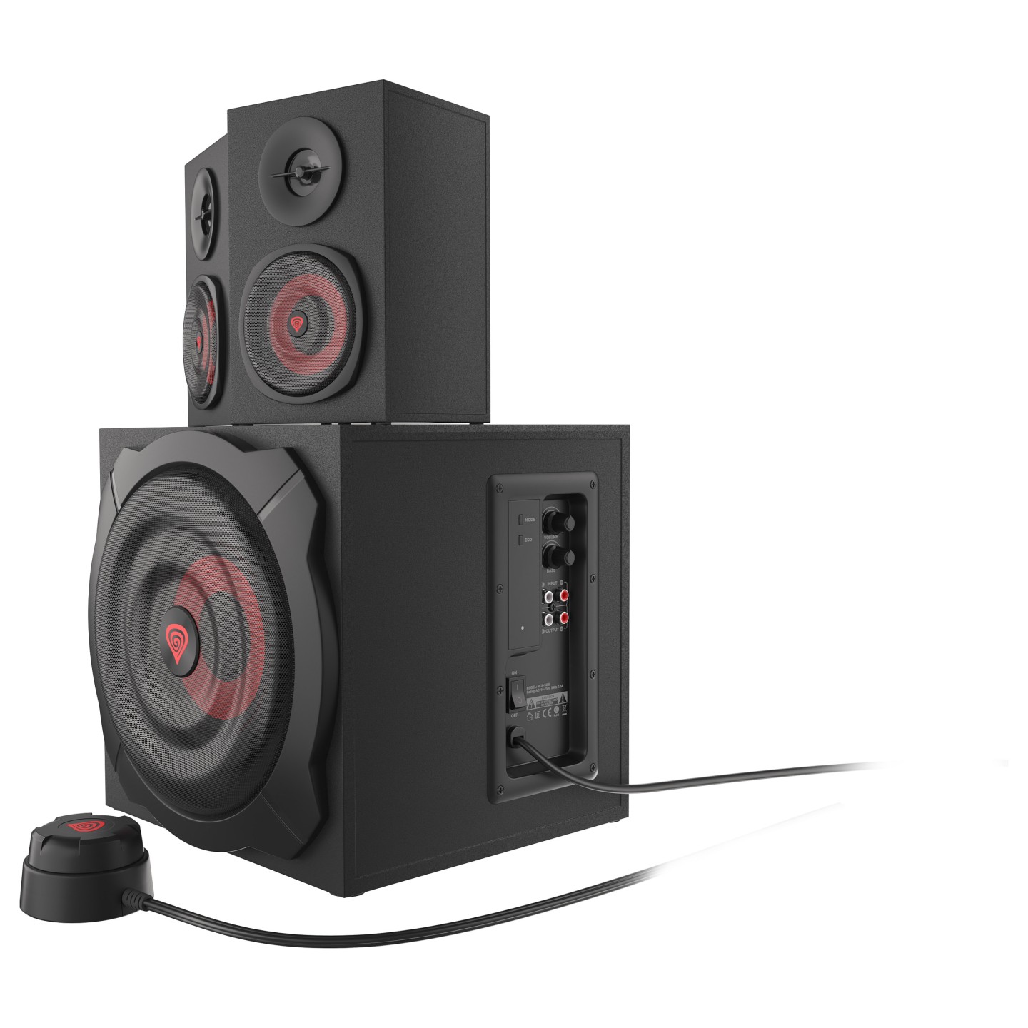 Genesis 2.1 Lautsprecher-System HELIUM 610BT — Buy in Cyprus with Fast Delivery