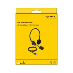 USB Stereo Headset mit Lautstärkeregler für PC und Notebook - Ultra-Leicht — Buy in Cyprus with Fast Delivery