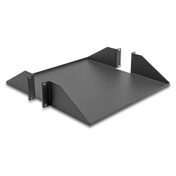 19? Fachboden zweiseitig bis 46 kg ab 500 mm Tiefe 2 HE dunkelgrau — Buy in Cyprus with Fast Delivery