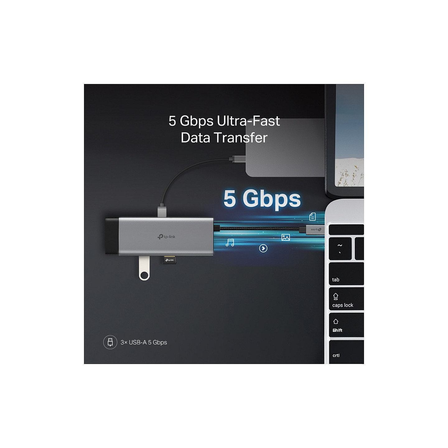 TP-Link UH7021C USB Type-C 7-Port Hub — Buy in Cyprus with Fast Delivery