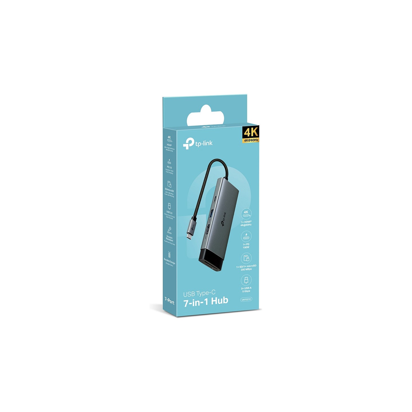 TP-Link UH7021C USB Type-C 7-Port Hub — Buy in Cyprus with Fast Delivery