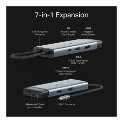 TP-Link UH7021C USB Type-C 7-Port Hub — Buy in Cyprus with Fast Delivery