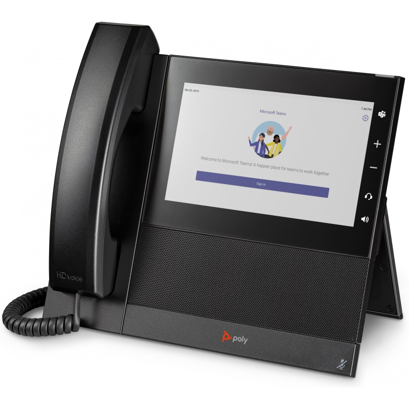 Buy Poly CCX 600 IP Desk Phone - Microsoft Teams, PoE, Android 9, 7-inch Color L... in Cyprus, Nicosia, Limassol, Larnaka, Pafos
