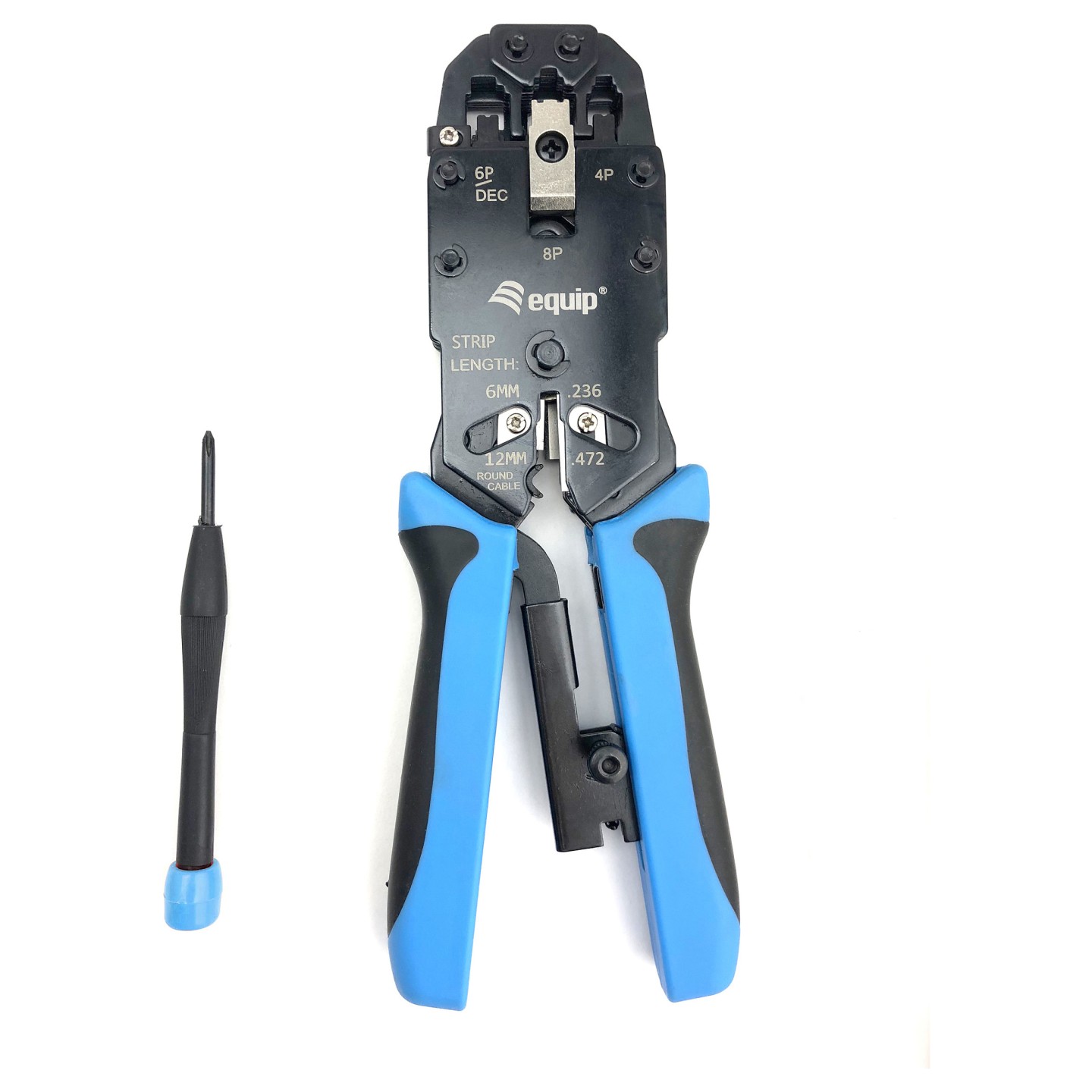 Equip Werkzeug Krimpzange RJ45 8P8C Profi 4P 2C 4P 4C 6P 4C — Buy in Cyprus with Fast Delivery