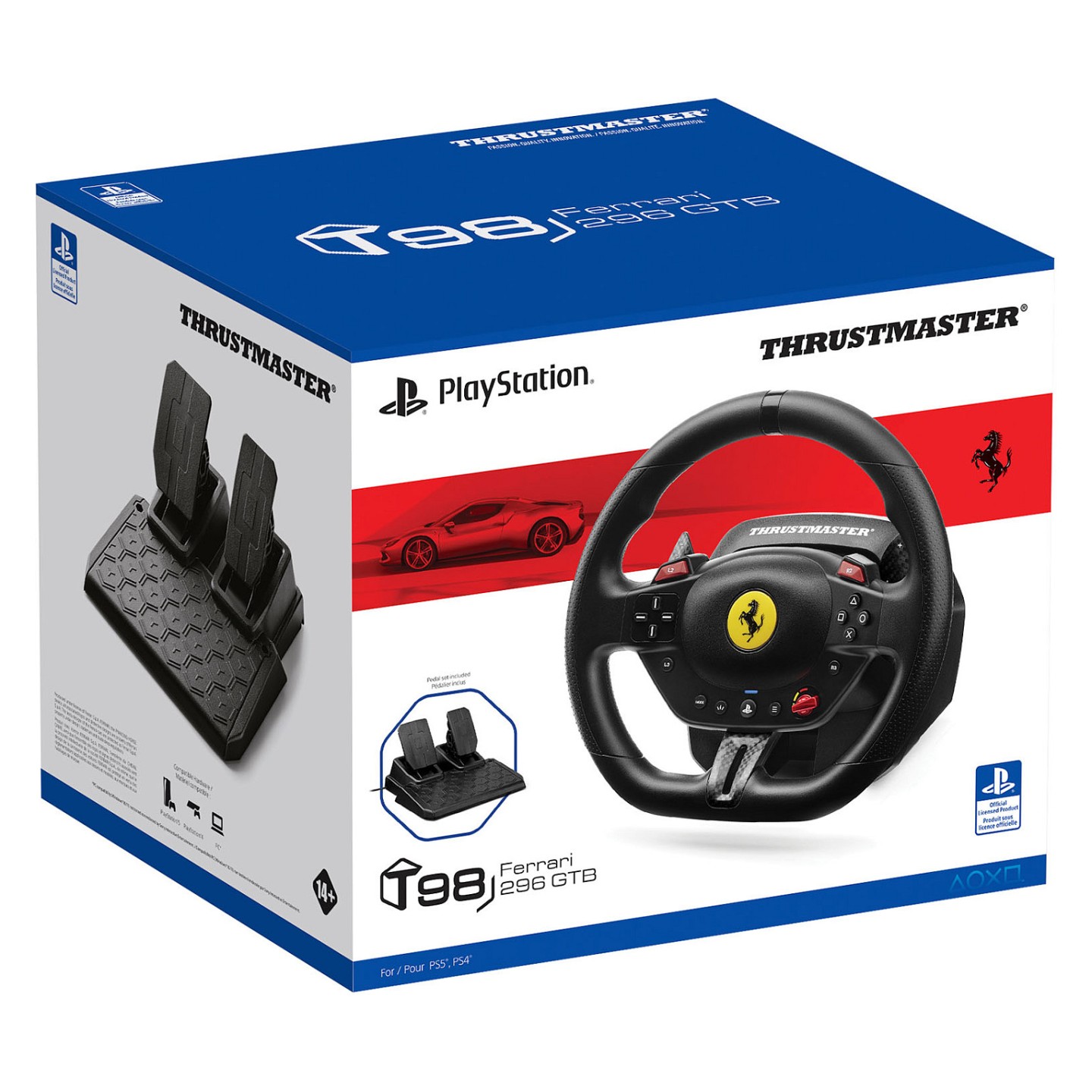 Thrustmaster T98 Ferrari 296 GTB — Buy in Cyprus with Fast Delivery