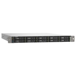 QNAP TS-H1090FU-7302P-128G 10-bay rackmount NAS AMD EPYC 7302P 16-core 3.3GHz 8x16GB RDIMM DDR4 ECC