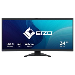 EIZO 86.7cm (34.1') EV3450XC-BK 21:9 4K 2xHDMI+DP+USB-C Curv — Buy in Cyprus with Fast Delivery